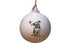 Border Terrier Ceramic Round Bauble